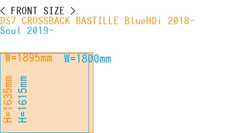 #DS7 CROSSBACK BASTILLE BlueHDi 2018- + Soul 2019-